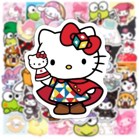Kawaii 12 Vinyl Stickers - Mystery Bundle - Picture 8 of 8